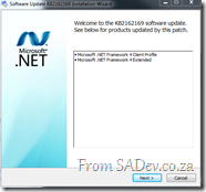 .NET 4 install