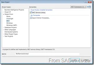 Screenshot of tools window