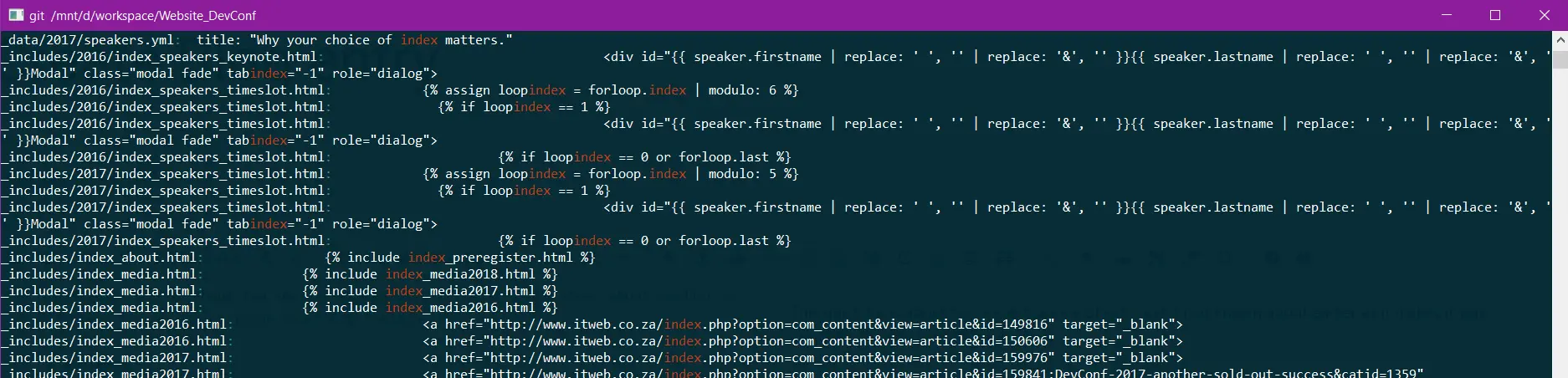 Demo of